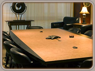 Custom conference tables by Architectural Arts.